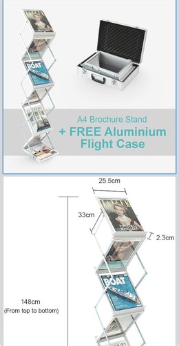 Freestanding brochure - freestanding,