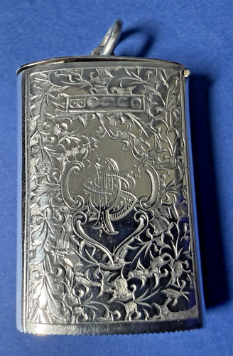 Victorian solid silver flat - victorian,