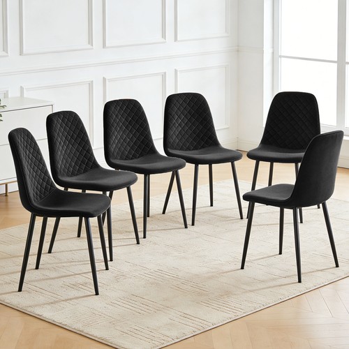 Dining chairs 6pcs - dining,