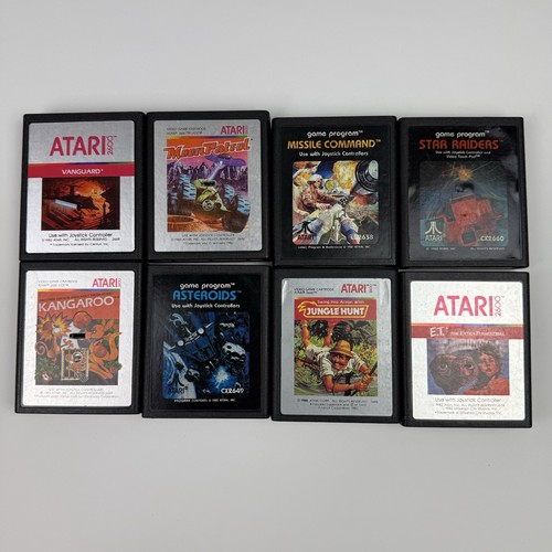 Atari 2600 lot asteroids - 8,