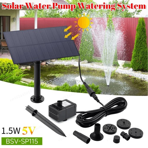 Mini solar fountain pump 5w - mini,