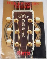 Morris Guitar Catalog Vintage