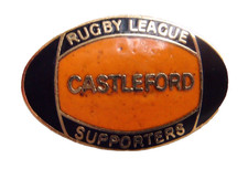 CASTLEFORD Rugby League enamel