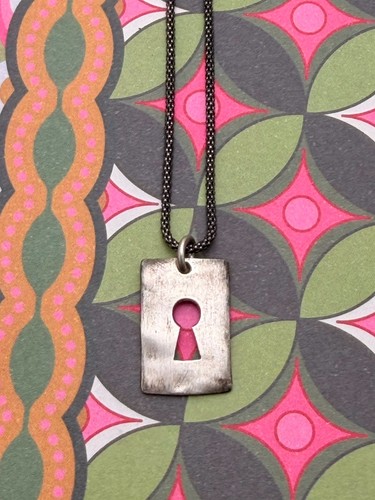 Bjorg sterling silver pendant - bjorg,