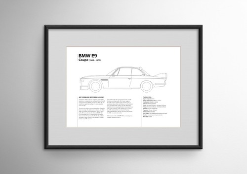 Bmw csl coupe a3 - e9,