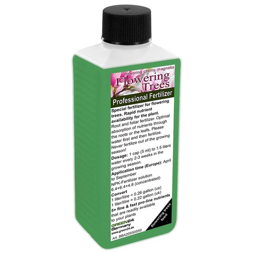 Flowering tree fertilizer for - flowering,