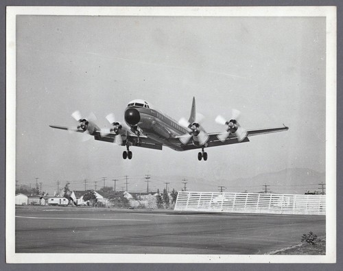 Lockheed electra large vintage - lockheed,
