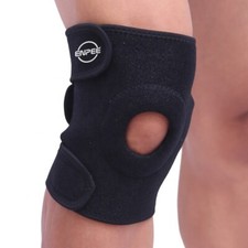 Adjustable Knee Support Brace Open Patella Design Joint Pain & Arthritis Relief