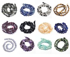 Natural Gemstone Nugget Beads - Various Colours / Types - Healing Crystal Stones