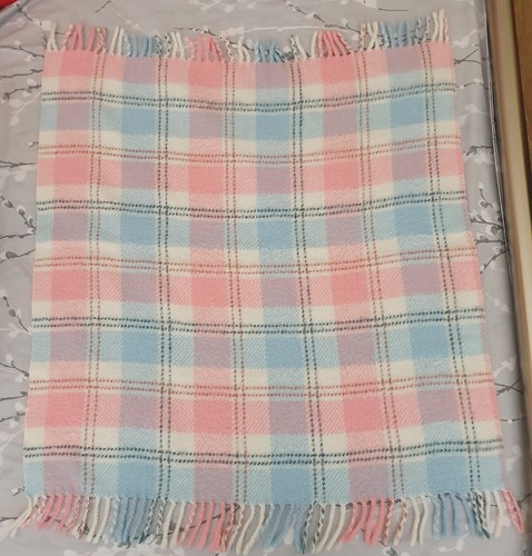 Vintage baby blanket cot pram - vintage,