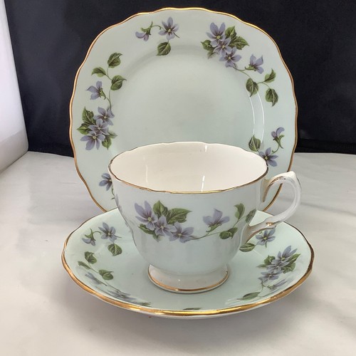 Vintage china tea trios - vintage,