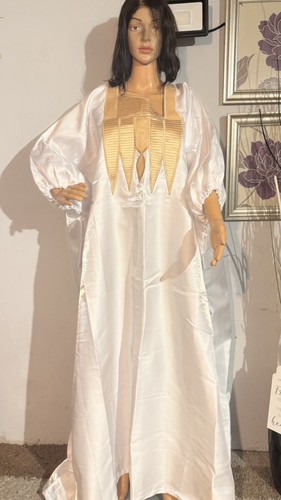 Mikado long african - long, dress