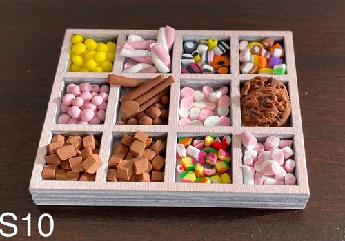 Dolls house handmade sweets - handmade, on