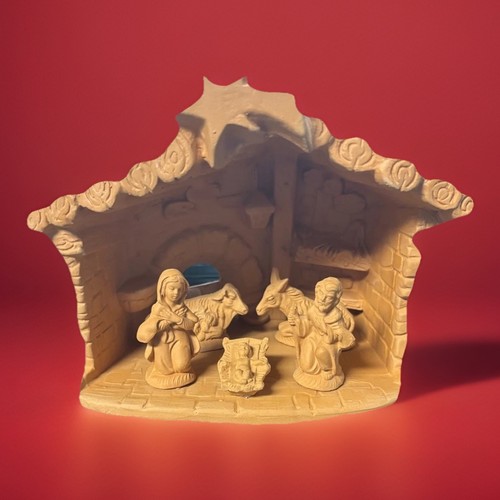 Nativity set vintage - set,