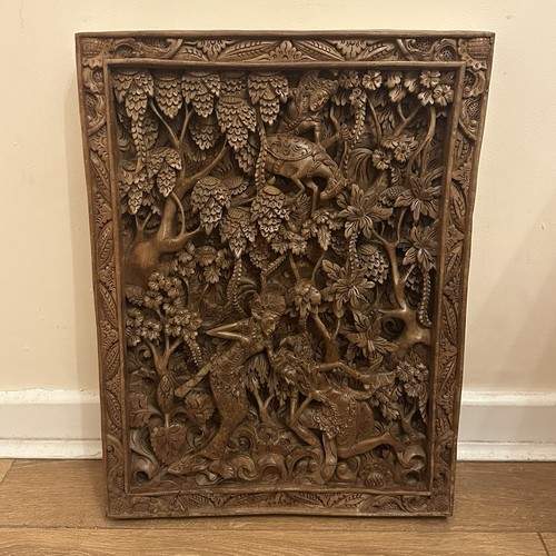 Antique balinese hand carved - antique,