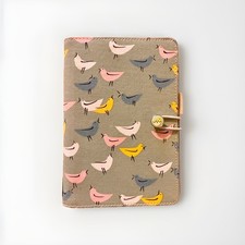 Filofax Vintage Personal Organiser, Tweet Bird print cotton twill canvas