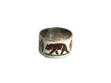Siam Enamel Bear Flower