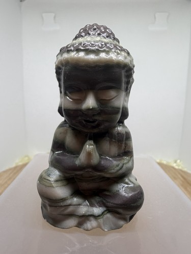 Chocolate jasper buddha - chocolate,