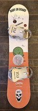 Capita micro mini 115cm kids youth Snowboard with Fix Bindings