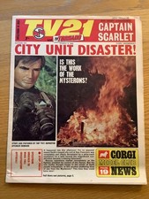 TV CENTURY 21 TV21 COMIC #216 THUNDERBIRDS, ZERO-X, CAPTAIN SCARLET