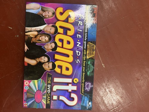 Friends scene dvd - friends, scene-it