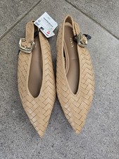 Zara Flat Sling Back Shoes