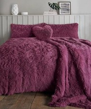 Luxury Cuddles Teddy Bear Fleece Duvet & Pillowcase Set, Hug & Snug Duvet Set