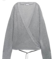 Zara Grey Silver Long Sleeves