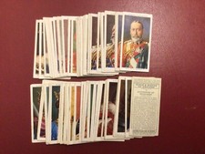 PLAYER CIGARETTE CARDS-KINGS & QUEENS OF ENGLAND-Select the cards you need.