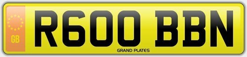 Robin number plate robins - number,