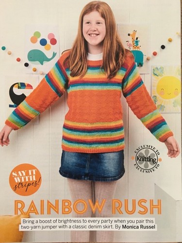 Child rainbow stripe - child’s,