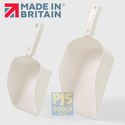 Plastic hand scoop - , for