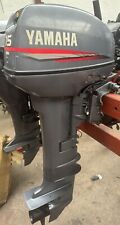 15HP Yamaha 15F 2 Stroke Manual Pull Start Long Shaft Tiller Outboard 2000 Model
