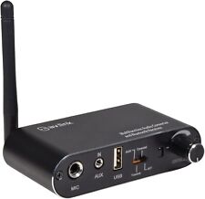 3.5mm Audio Adapter Switcher Laptop Remote Control Bluetooth Receiver Switch Box