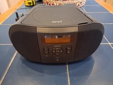 Onn radio boombox black mod - onn,