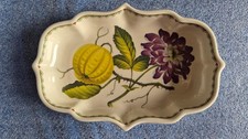 Spode Victoria Pumpkin Dahlia Nibbles snack  dish 23 cm long