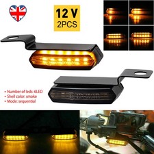 2PCS Motorcycle Amber LED Turn