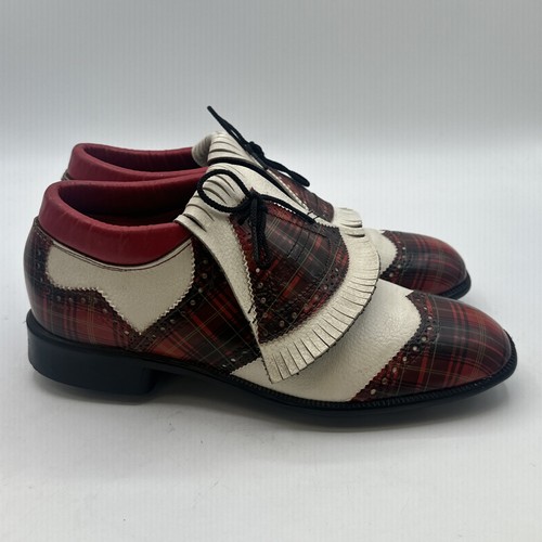 Vintage golf shoes - 9, red