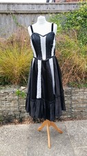 Vintage black white striped - vintage,