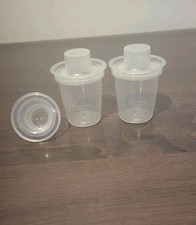 2  Tommee Tippee Milk Powder Dispensers-Baby Formula Milk Storage-Travel Pots.
