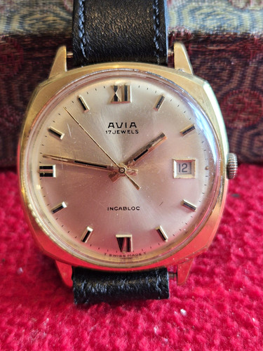 Avia incabloc swiss made - made, 17j