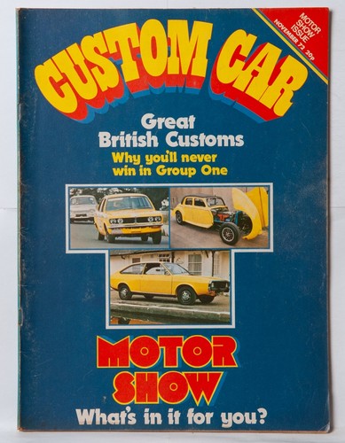 Custom car magazine iconic - magazine,
