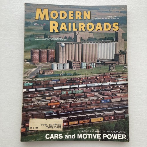 Vintage 1967 modern - modern, railroads