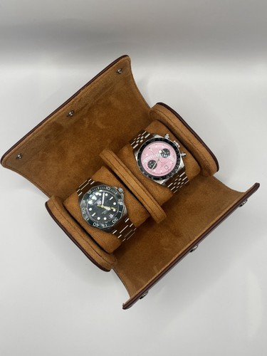 Luxury leather watch roll - luxury,
