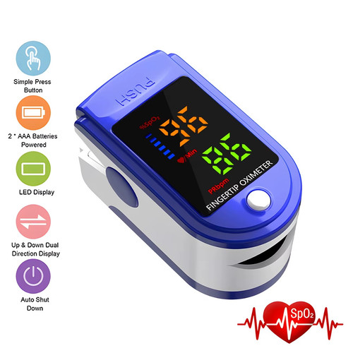 Finger pulse oximeter - oximeter, blood