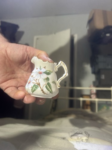 Small crown staffordshire jug - staffordshire,