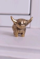 Cute Small HIGHLAND COW Solid