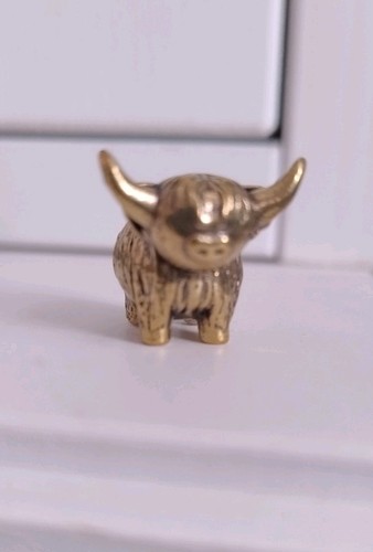 Cute small highland cow - small,