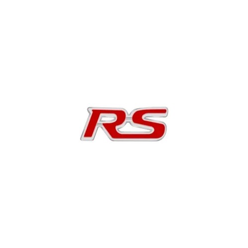 Metal emblem badge - rs,