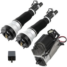 Pair Front Air Suspension Compressor Strut Kit For Mercedes S Class W220 S320